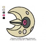 Pokemon Lunatone Embroidery Design